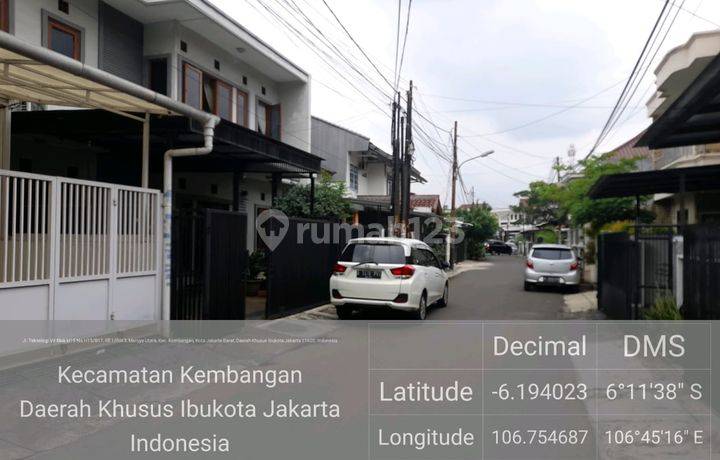 Dijual Cepat Rumah Cantik di Komplek BPPT Meruya Utara Kembangan Jakarta Barat