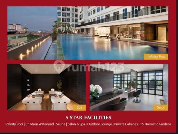 JTK, Dijual 1 unit apartemen Roseville, BSD . 1 BR. Luas 40m². Lantai 26 full furnished . Harga 1 M (nego)