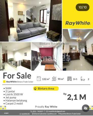 rumah bagus dibintaro,tangsel rumah bagus dibintaro,tangsel