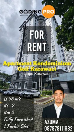 Disewakan Apartemen Aesthetic Fully Furnished Siap Huni Lokasi Strategis di Pusat Lippo Karawaci
