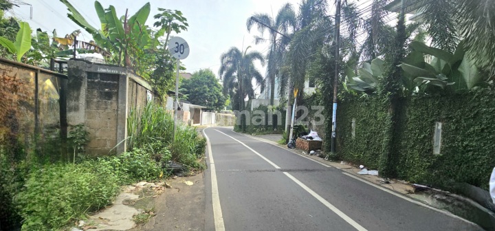 Di Jual Cepat Tanah Di Jl. Palem Puri Raya - Sek 9 Bintaro Jaya - Tanah Darat Siap Bangun - Sudah Di Pagar Keliling