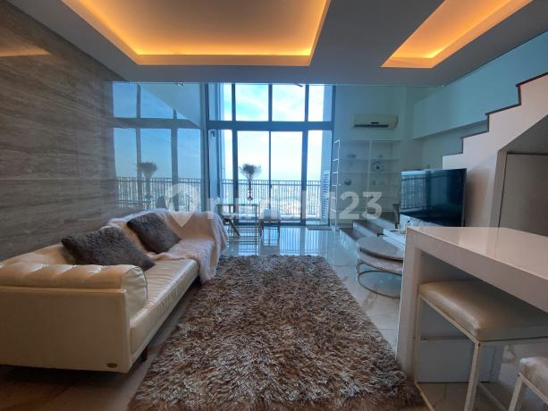 Sewa 2 Tahun Lebih Murah Kantor Apartemen Neo Soho Tipe Hampton Furnish Lengkap Lantai Tinggi Unit Bagus View Cakep Fasilitas Gratis Central Park