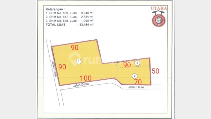 Dijual Kavling di Jalan Pasar Kemis Km 6 Tangerang
