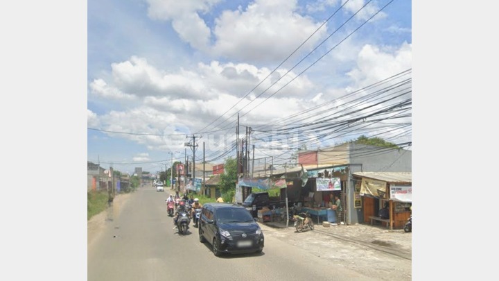 Tanah pinggir jalan raya Legok Dekat Park Serpong