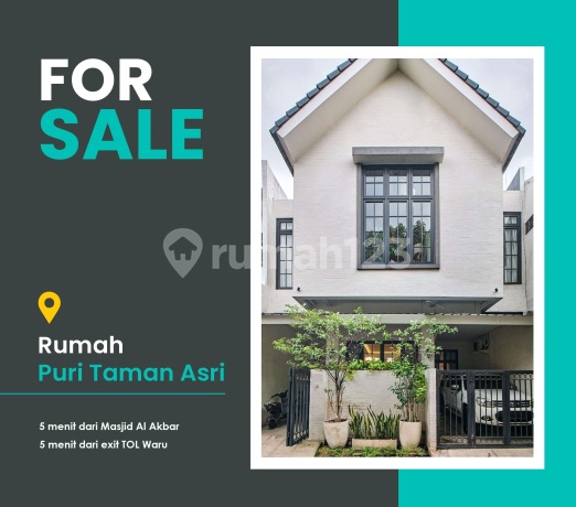 Rumah American Classic Modern Lux Dekat Masjid Al-Akbar Gayungan Exit TOL Waru, Al-Hikmah Rumah American Classic Modern Lux Dekat Masjid Al-Akbar Gayungan Exit TOL Waru, Al-Hikmah