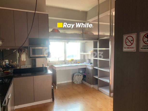 Dijual 1 unit apartemen dg furniture mezzanin utk 2 org di margonda residences, depok jabar