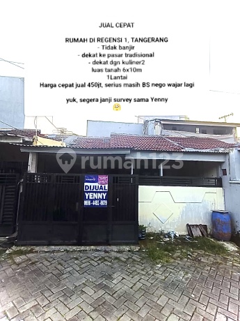 Affordable House Strategic Location In Villa Tangerang Indah Regency 1