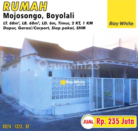 Di Jual Rumah di Mojosongo, Mojosongo, Boyolali