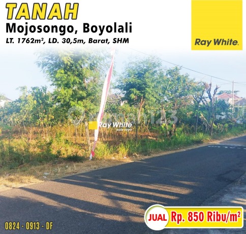 Di Jual Tanah di Kragilan, Mojosongo, Boyolali