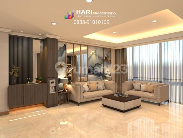 For Rent Apartment Kempinski Grand Indonesia Thamrin Sudirman 2Br - Private Lift Lux Furnished Close To MRT Busway