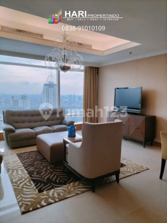 For Rent Apartment Kempinski Grand Indonesia Thamrin Sudirman 2Br - Semi Private Lift Lux Furnished Close To MRT Busway