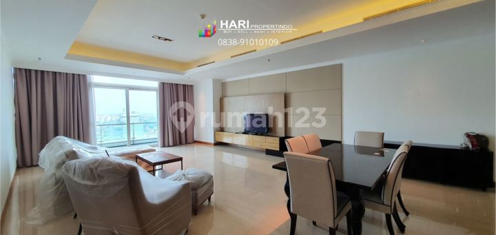 For Rent Apartment Kempinski Grand Indonesia Thamrin Sudirman 3Br - Private Lift Lux Furnished Close To MRT Busway