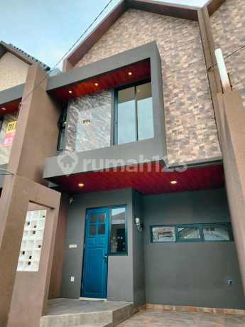 For Sale New House in Griyo Mapan Sentosa Tropodo Waru Sidoarjo