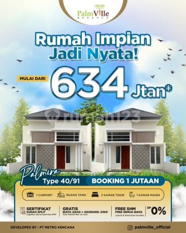 Palm Ville Regency Rumah Buduran Sidoarjo Palm Ville Regency Rumah Buduran Sidoarjo