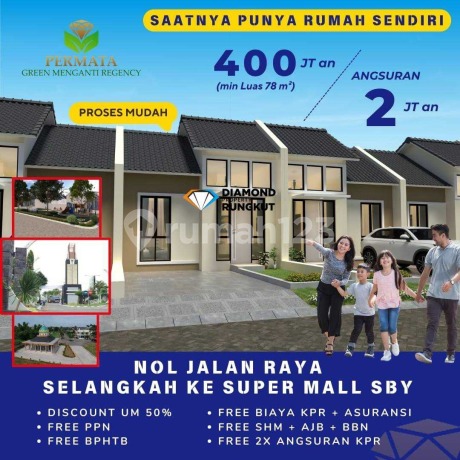 Permata Green Menganti Regency Harga 600 Jutaan Permata Green Menganti Regency Harga 600 Jutaan