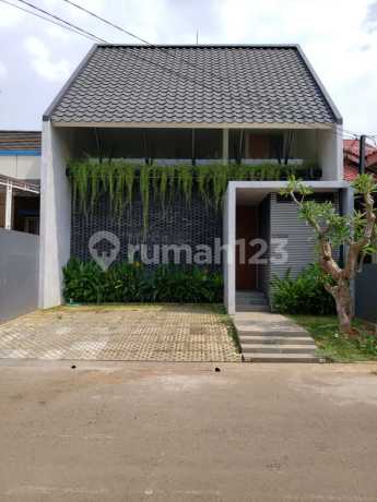 Jual Rumah Jatibening Modern Tropical Area Cikunir Caman Bekasi Rumah Bagus SHM di Blok, Cluster Mediterania Regency Cikunir, Jl. Chrysan I Block C No. 128C, Jaka Mulya, Bekasi Selatan, Kota Bekasi, Jawa Barat, Indonesia, 17146, Jatibening