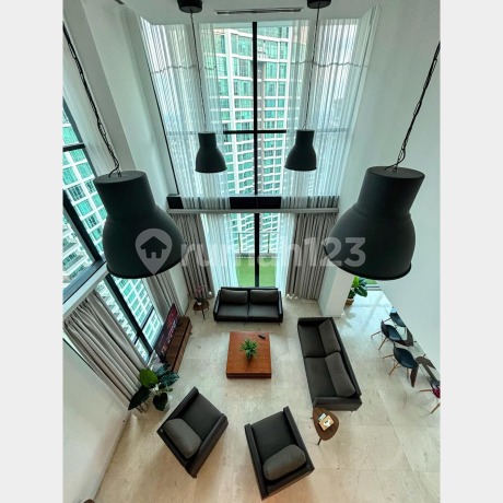 Apartment Kemang Village 3Br Duplex Ritz Tower For Rent