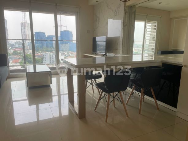 Apartemen Magna Residence 2 BR Semi Furnished Bagus