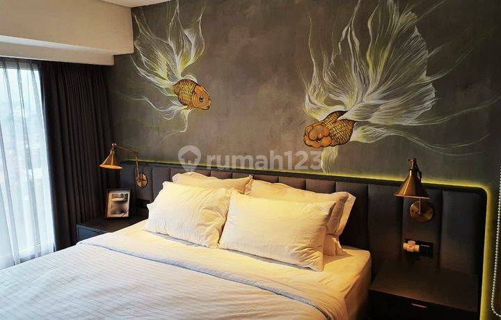 Apartemen Maqna Residence 2br, Termurah, Mewah Full Furnish Interior Design, Murah, Bu