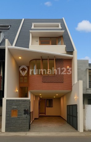 Rumah Baru 4.5 Lantai Semi Furnished Rawamangun Jakarta Timur