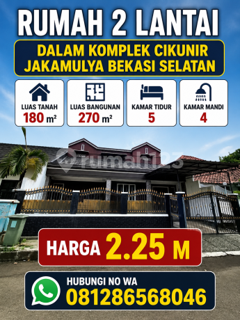 Dijual Dumah Mewah 2 Lantai SHM Dalam Komplek Cikunir Jakamulya Bekasi Dijual Dumah Mewah 2 Lantai SHM Dalam Komplek Cikunir Jakamulya Bekasi