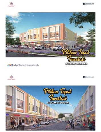 Ruko Arcadia Harga Sangat Terjangkau Ruko Arcadia Harga Sangat Terjangkau