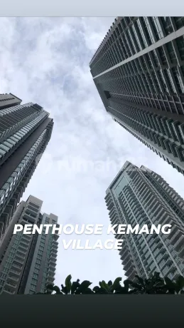 For Sale Penthouse Apartment Di Kemang Village Tower Bloomington 2 Lantai Dengan Private Lift