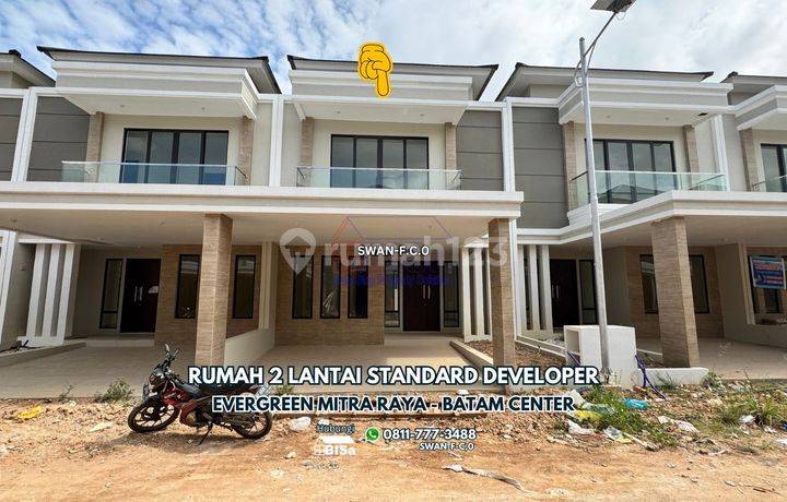 Rumah Baru 2 Lantai Cluster Evergreen - Mitra Raya Batam Center