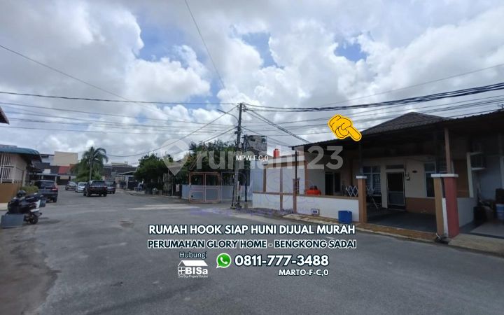 Rumah Hook Siap Huni di Glory Home Bengkong Sadai Dijual