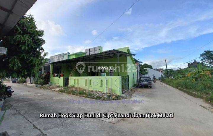 Rumah Hook Siap Huni Cipta Land Tiban Cluster Melati