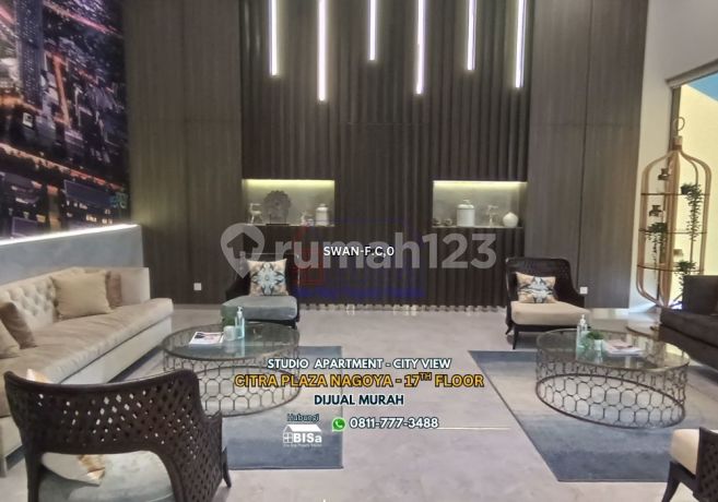 Apartemen Citra Plaza Nagoya Type Studio Lt. 17 View Kota