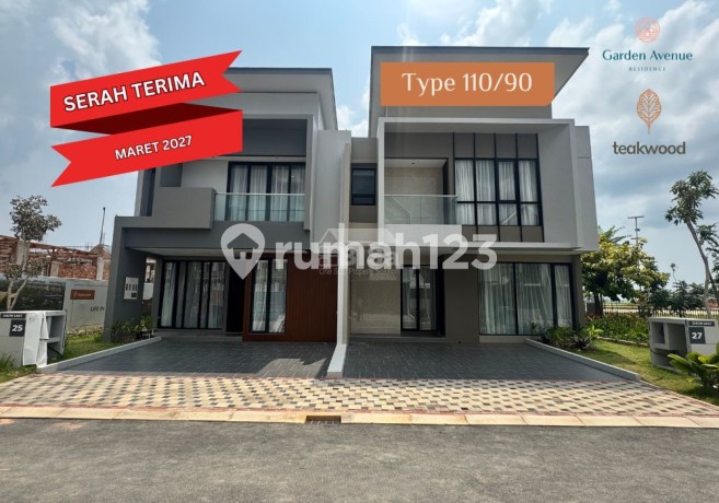 Garden Avenue Residence – Cluster Teakwood T.110-90