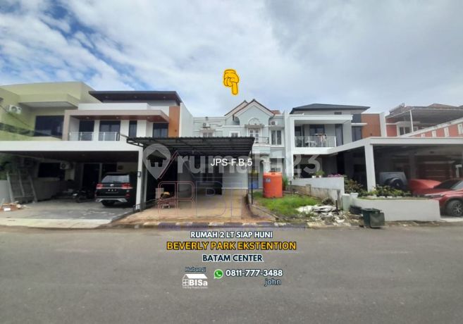 Rumah 2 Lt Siap Huni di Beverly Park Ekstention Batam Center