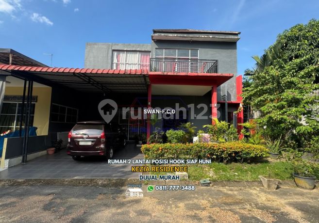 Rumah Hook 2 Lantai Siap Huni di Kezia Residence Baloi