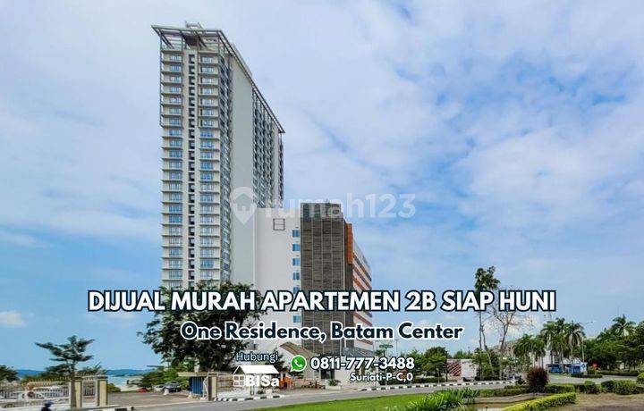 Apartemen Fully Furnished 2BR di One Residence Batam