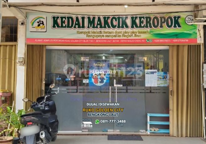 Ruko Golden City, Bengkong Laut Dijual & Disewakan