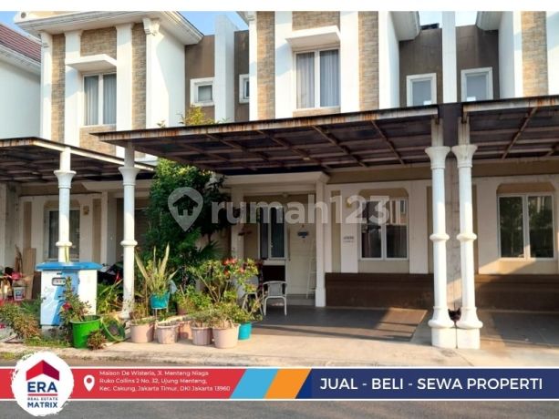 Rumah Modern 2 Lantai Cluster North Thames Jgc, Siap Huni (Lt 90M2) Bebas Banjir