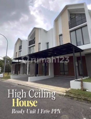 Free PPN Siap Huni Rumah Baru Essenze Zebrina Alamanda Jgc Area Depan bisa KPR