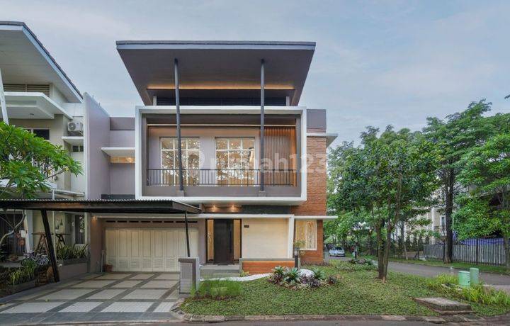 Rumah Danau Cihuni Grisea 2 Lantai Tipe Hoek L 12 Hadap Selatan 