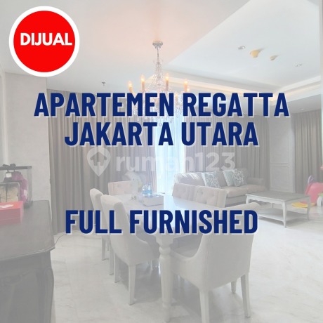 Unit Langka! Regatta Pantai Mutiara 206M² - Full Furnished Mewah & Private Lift