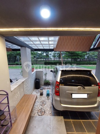 Rumah Minimalis Depan Taman Di Fleekhauz Bsd 