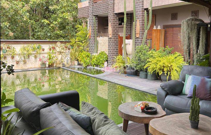 Ethnic Villa In Private Area Park View Height Estate Nusa Dua Bali