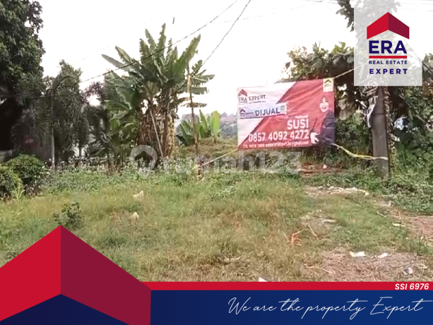 Jual Cepat Tanah Posisi Pinggir Jalan Di Raya Bogor, Dekat Kostrad Cilodong, SHM, Cocok Untuk Usaha