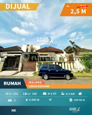 Rumah Minimalis di Graha Kencana Malang Dekat Exit Tol Rumah Minimalis di Graha Kencana Malang Dekat Exit Tol