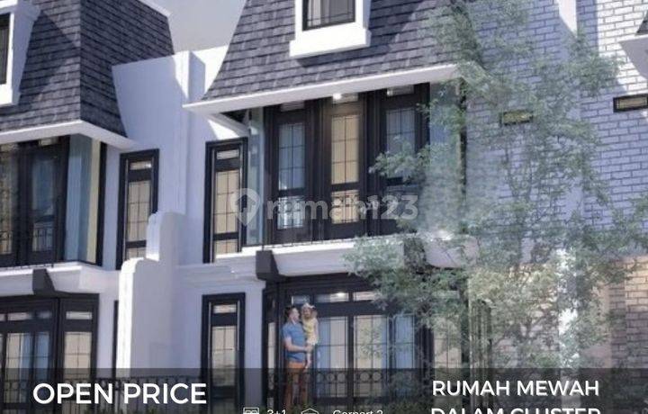 Dijual Cepat Murah Rumah Hook Dalam Cluster Green Andara Residence Jakarta Selatan