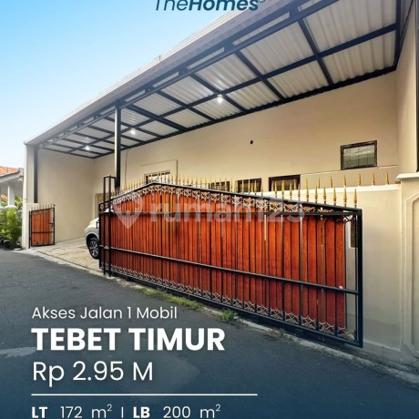 Dijual Rumah Murah Strategis Akses 1Mobil Lokasi Tebet Timur