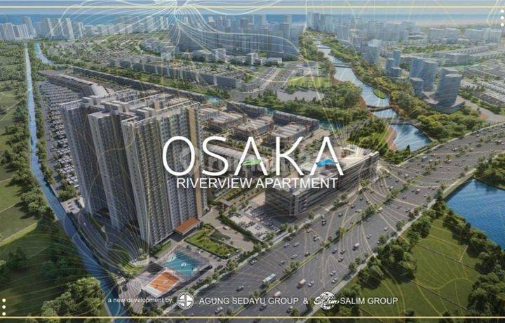 JUAL Unit Brand New Apartment 2 BR Osaka Riverview PIK 2