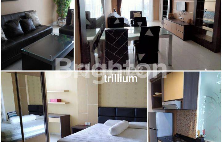 APARTMENT 2 BR TRILLIUM RESIDENCE SURABAYA BAGUS SIAP HUNI FULL FURNISHED