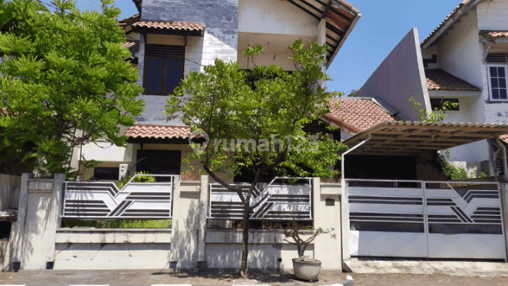 Dijual Cepat Rumah Bangunan 2 Lantai Turun Harga Lokasi Di Pradah Permai Surabaya KT