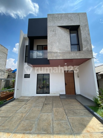Rumah 2 Lantai Siap Huni Dekat Stasiun Rawabuntu Dan Tol